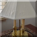 DL07. Triple candlestick table lamp. 